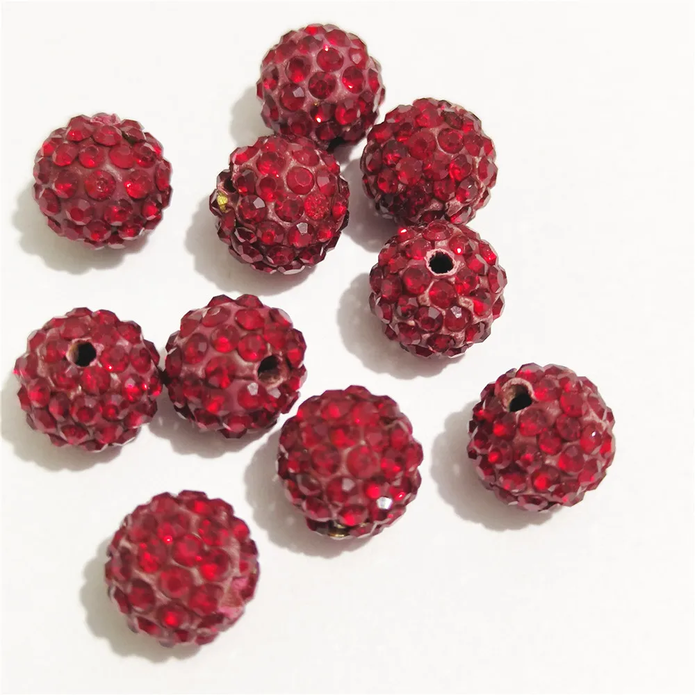 Rodada Rhinestone Spacer Beads, Boa Qualidade, DIY,