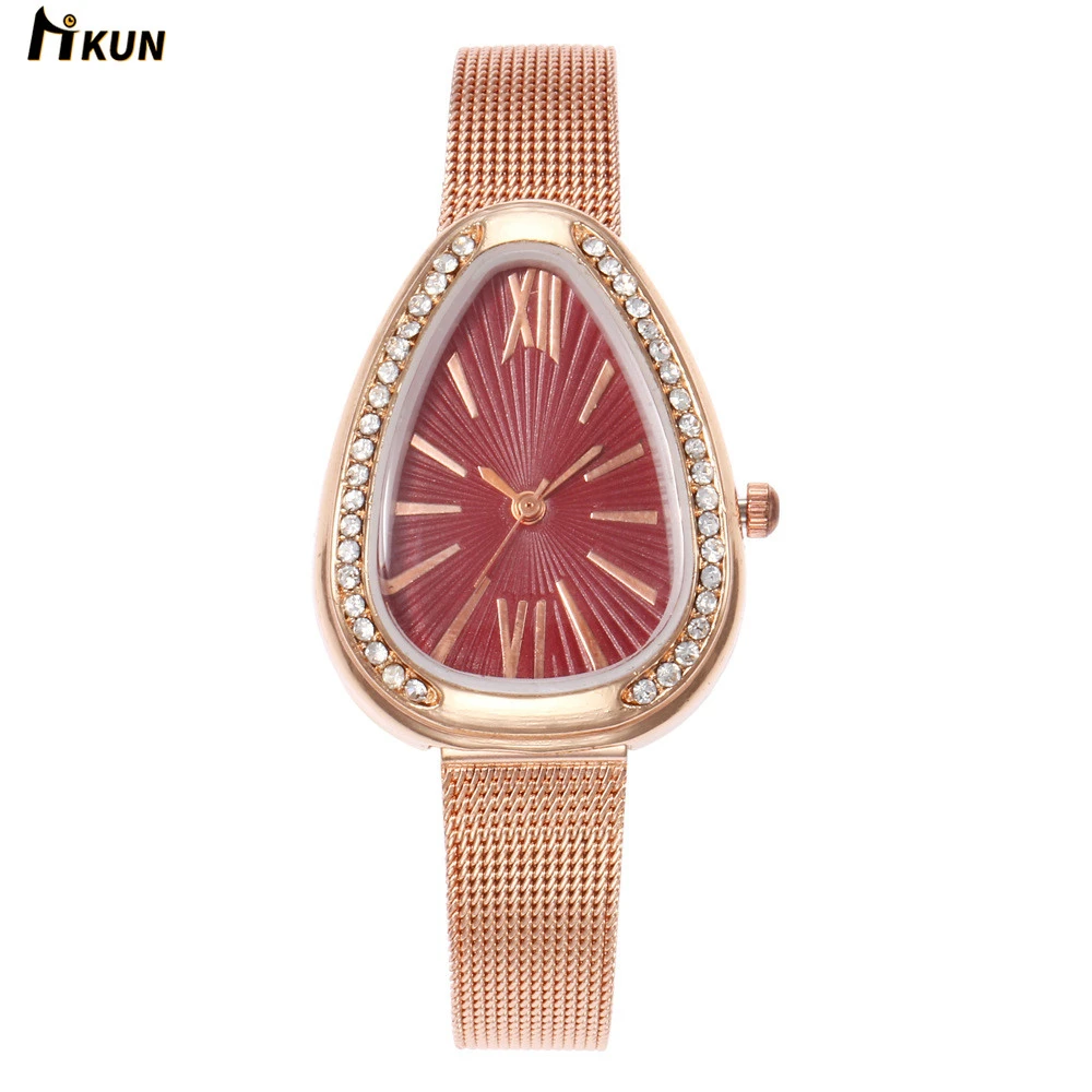 

2019 Women Watch Quartz Fashion Lady Leather Watchband Date Week Casual Waterproof Wristwatch Gift for Girl Hot Top