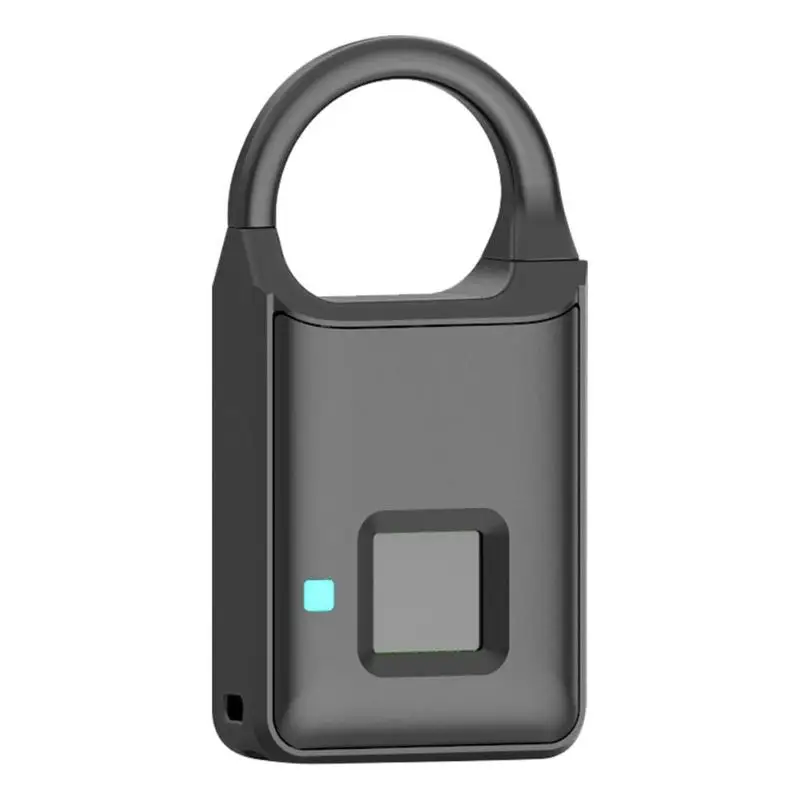 Hot Sale Fingerprint Lock Classic Delicate Anytek P50 Fingerprint Lock Anti Theft Padlock USB Rechargeable Suitcase Lock