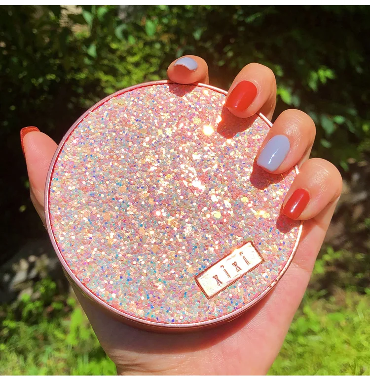 Conjunto de Maquiagem Sombra + Batom Matte com Glitter Paleta de Maquiagem Pigmento para Sombras com Caixa de Presente Paleta Profissional Brilhoso 2 profissional, brilhoso, matte, com glitter, paleta de