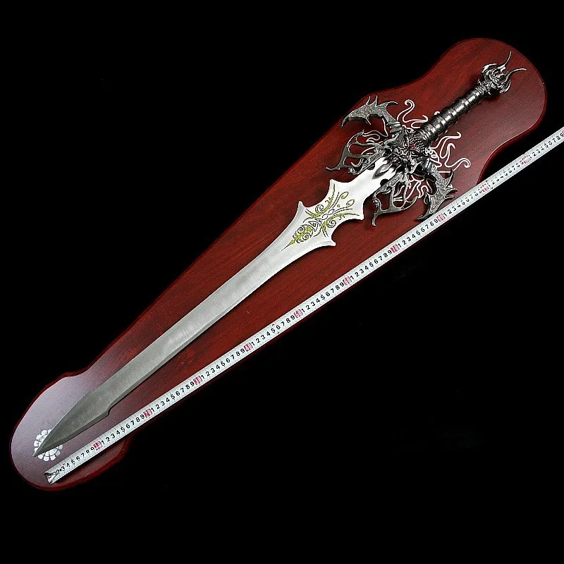 World of Warcraft hanging plate sword town house evil spirits decorative wall board sword home decoration supplies