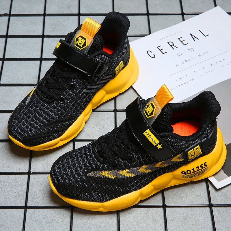 Brand Thick Sole Soft Children Casual Shoes Non-slip Boys Walking Shoes Fashion Kids Sneakers Footwear Outdoor Boy Shoes Child