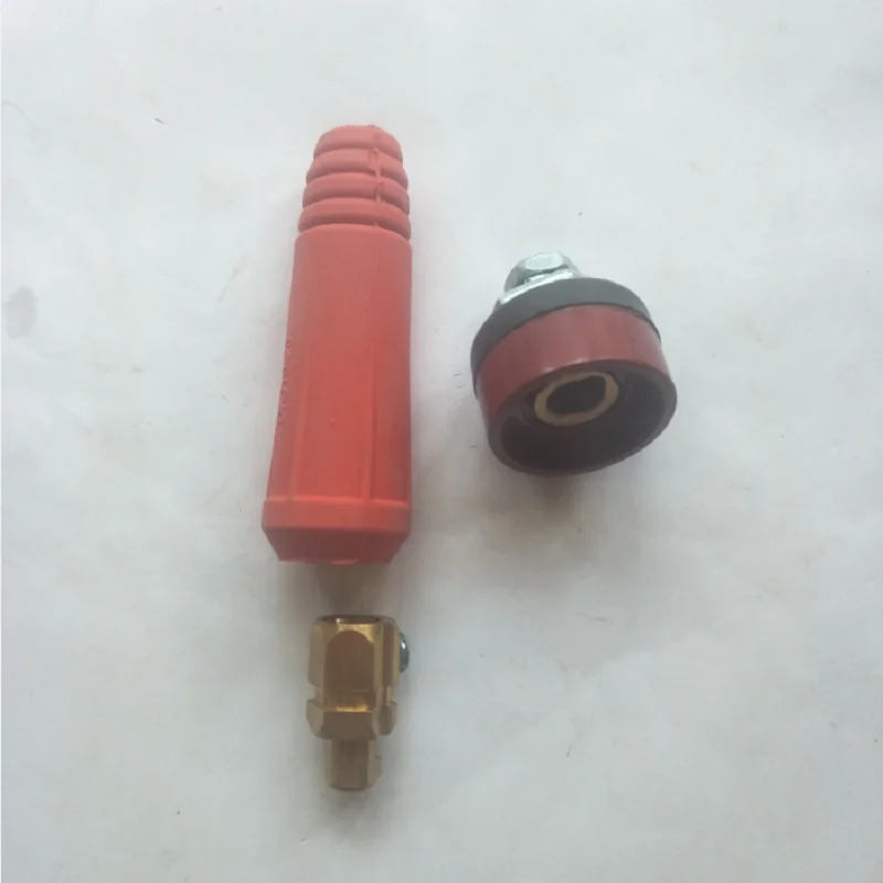 

Welding Cable Connector Europe Style Welding Machine Quick Fitting Connector Socket Plug dad mom Adaptor DKJ10-25 35-50 50-70