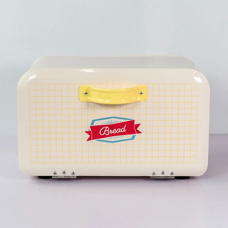 Американский стиль домашняя откидная крышка Durage белый ретро кухня хлеб еда