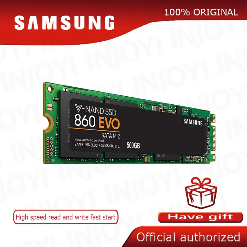 SAMSUNG SSD 860 EVO M.2 2280 SATA 1 ТБ 500 Гб 250 ГБ Внутренний твердотельный диск жесткий HDD M2