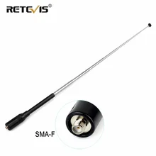 Retevis – antenne talkie walkie Extensible RT 773, SMA F VHF UHF, 144/430MHz, pour Baofeng UV5R 888S Retevis H777 RT5R Ailunce HD1