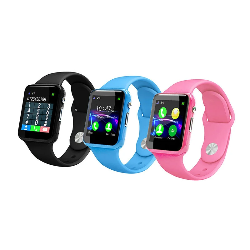 Pohiks Children Kids G10A 1.44'' Touch Screen Smart Watch Anti-lost GPS Tracker Wearable Device Tracker Kids Safe Monitor Watch