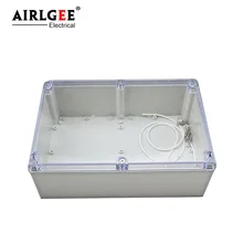 240*160*120 мм прозрачный чехол пластиковый водонепроницаемый корпус инструмент распределительная коробка встроенная самодельная коробка для электроники