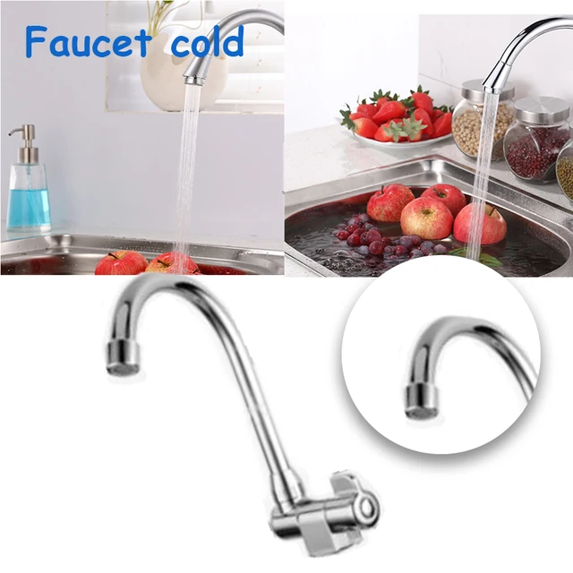 $US $33.62  Deck Mount Bathroom Faucet Vanity Vessel Sinks Mixer Tap Cold Water Tap Camper Car Accessories Boat