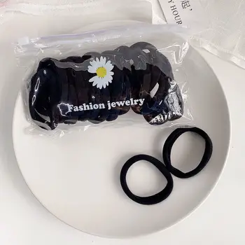 

Wild color hair rope hair band high elasticity seamless seam head rope candy color rubber band girl hair accessories