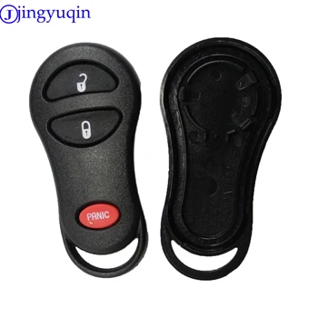 

20pcs for Chrysler Voyager PT Cruiser for Dodge Ram Dakota Durango for Jeep Cherokee Remote 2 Button+1Panic Key Shell Case Fob