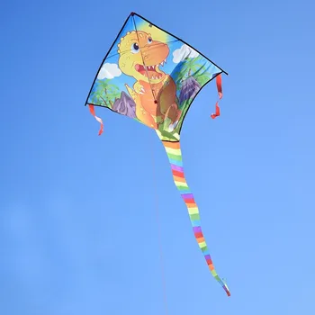 

free shipping wholesale kites flying 20pcs/lot dinosaur kite children panda kites for kids single line kite string outdoor toys