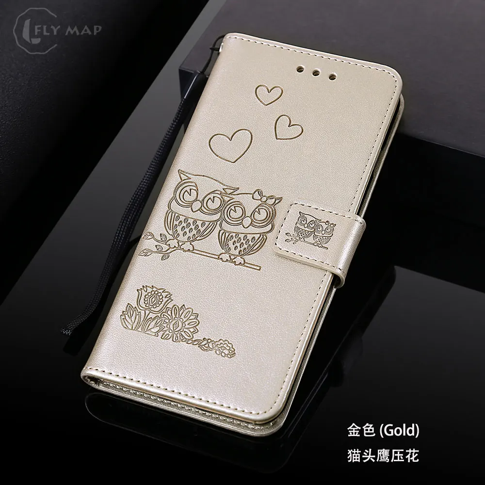 Флип раскладный кожаный чехол для Samsung Galaxy A3 A 3 A300F A300FU A300F/ds SM-A300F SM-A300FU SM-A300F/ds Чехол-бумажник чехол для телефона - Цвет: Gold