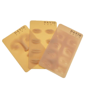 

3D Practice Skin Permanent Makeup Tattoo Fake Training Leather Blank Eye Lips Face For Microblading Machine Beginner Tattoo