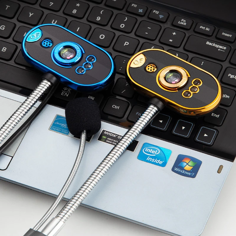 3 цвета USB 2 0 HD веб камера компьютерная с микрофоном для ПК компьютера ноутбука