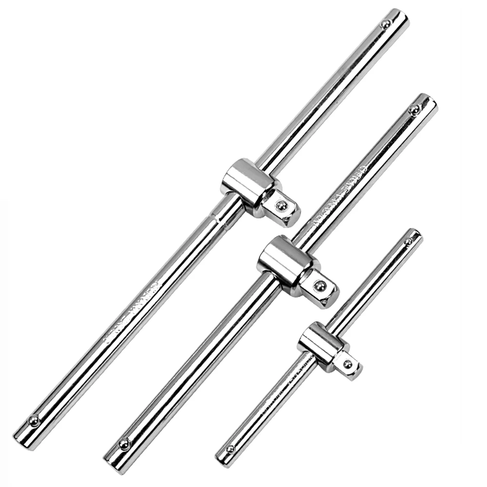 Hand Tools 1/2 THandle Square Drive T Bar Socket Wrench Sliding Slide