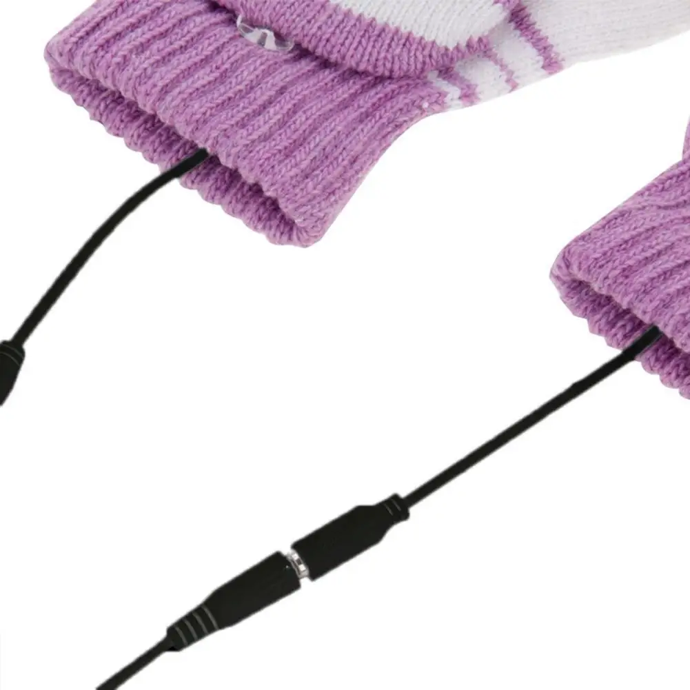 5 в с подогревом USB композитные волокна колодки Отопление электрические теплые зимние колодки для руки теплые талии перчатки