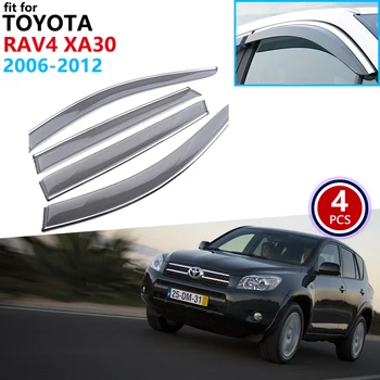

for Toyota RAV4 XA30 2006 2007 2008 2009 2010 2011 2012 Window Visor Vent Awnings Rain Guard Deflector Shelters Car Accessories