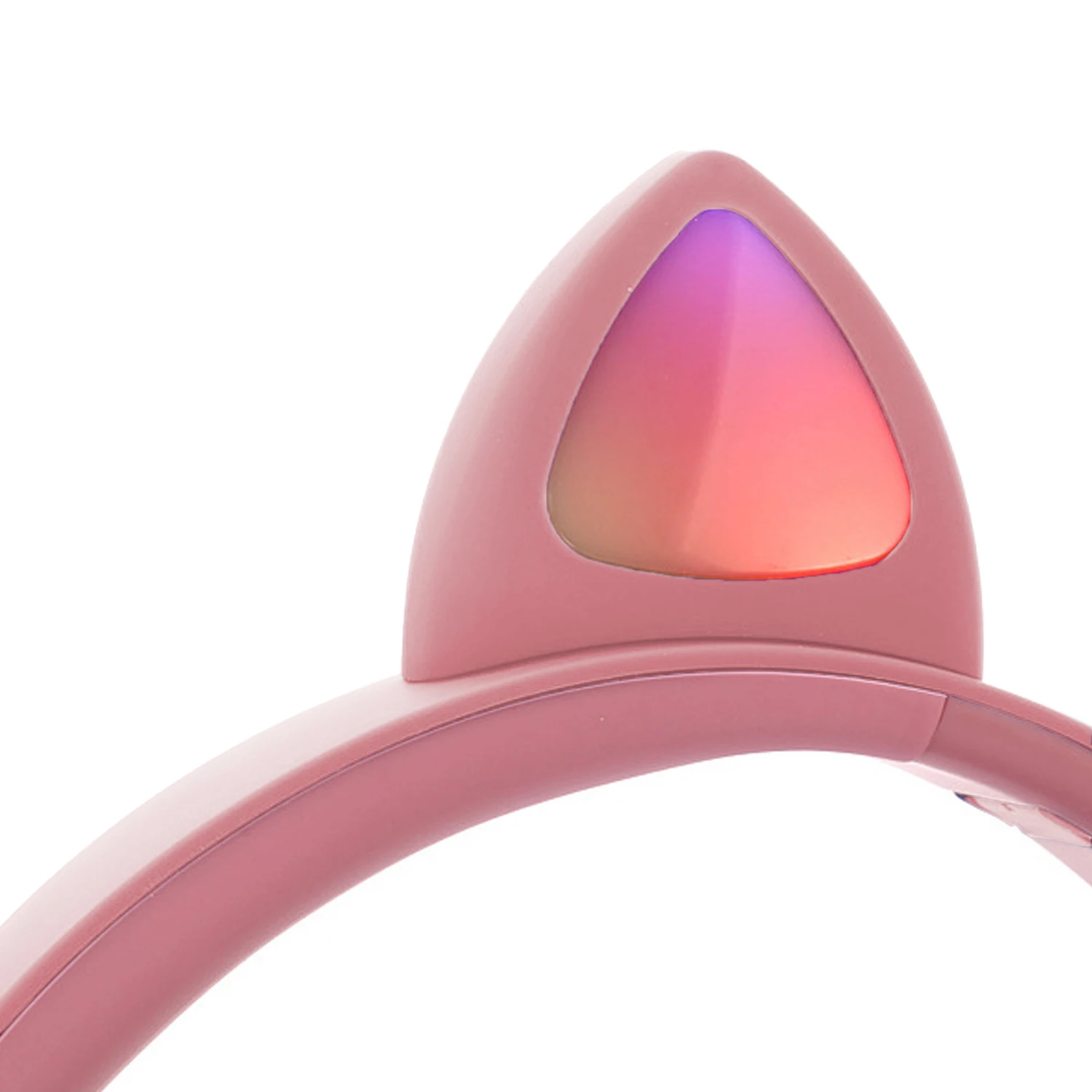 Vococal Cute Cat Headphone Foldable Over Ear Bluetooth 5 0 Headset with LED Light Support TF Card for Kids Christmas Xmas Gifts