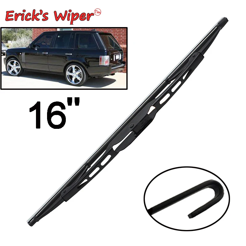 

Erick's Wiper 16" Rear Wiper Blade For Land Rover Range Rover L322 Vogue HSE 2002 - 2012 Windshield Windscreen Tailgate Window