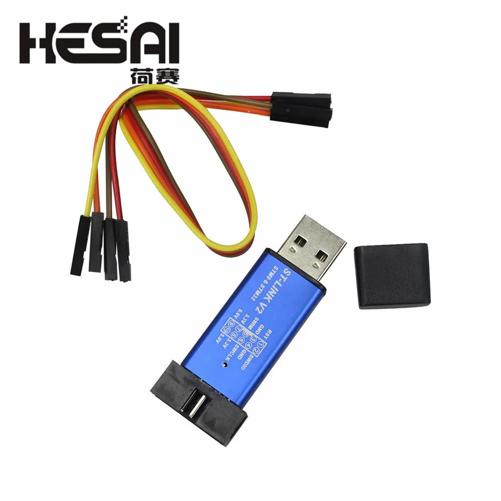 ST LINK Stlink Link V2 Mini STM8 STM32 симулятор загрузки программатор с крышкой|Интегральные