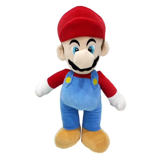 40cm Super Plush Toy Green Red Mario Bros Stuffed Game Mario Doll Kawaii Cute Soft Birthday Surprise Gifts For Kids Boys