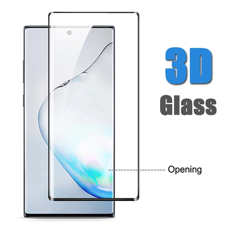 

3D Screen Protector Tempered Glass On For Samsung Galaxy Note 10 Pro Protective Glass on sumsung galax note10 note 10pro glass