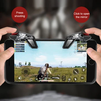 

2020 NEW Phone Gamepad Trigger Fire Button Aim Key L1R1 Shooter Controller PUBG FUT1 dropshipping
