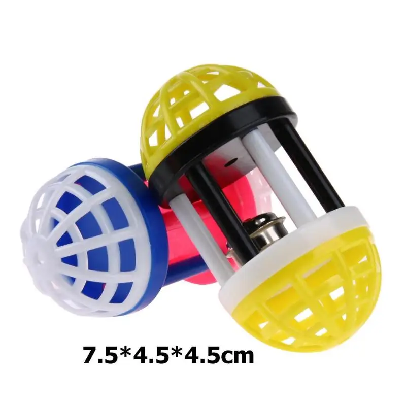 Pet Cat Interactive Toy Funny Six-Column Bell Ball Training Teaser Toys Dog Puppy Cat Pet Supplies