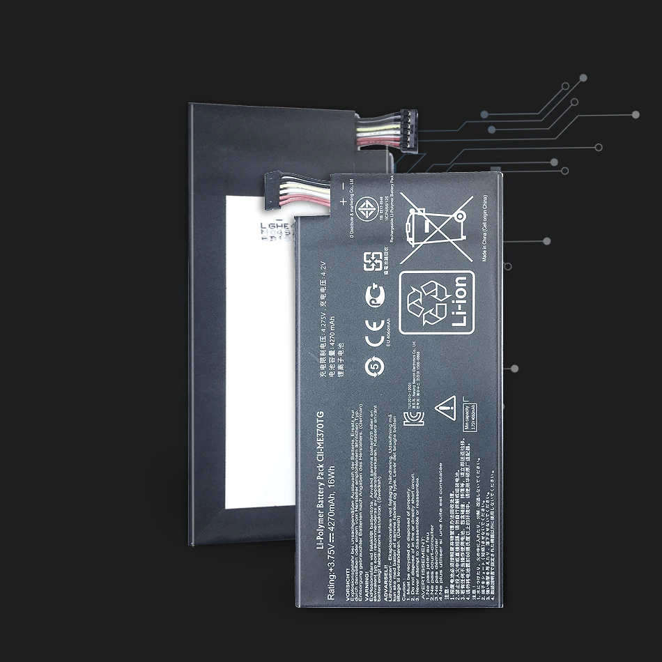 Для Asus Google Nexus 7 Nexus7 2012 3G версия планшета литий-полимерный аккумулятор 4270 мАч C11-ME370TG