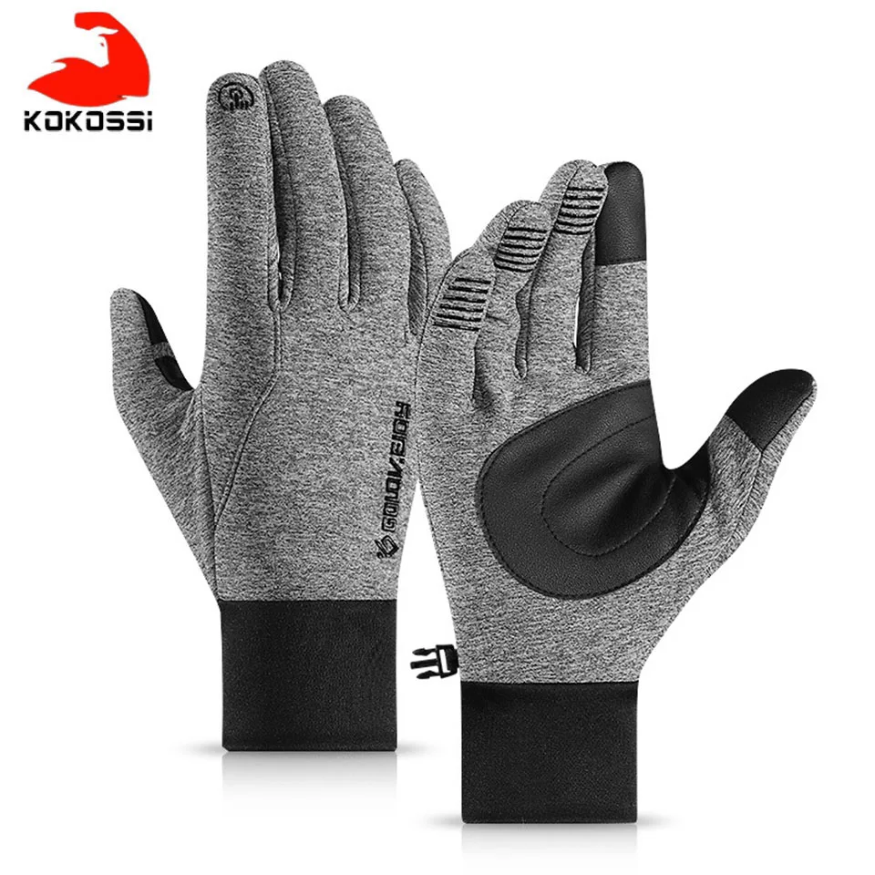 Winter Gloves Touchscreen Cycling Waterproof for Fluff Kokossi