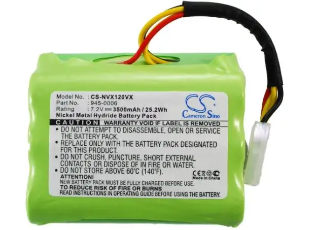 Cameron sino 3500mah аккумулятор для NEATO 945-0080 все напольные подписи 25 VX Pro Signature xv-15 xv-15 xv-15