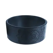 Колесо для йоги с рисунком мандалы увеличит ваши позиции 13 дюймов