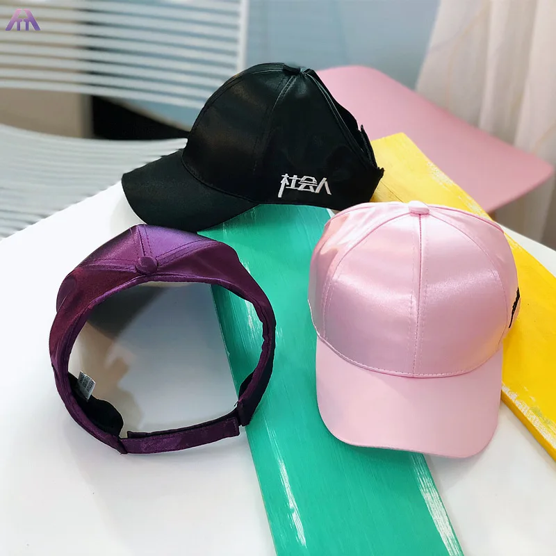 

Summer Children Topee Baby Breathable Empty Top Brim Hat BOY'S Girls Baseball Cap after Empty Top Hip Hop Hat