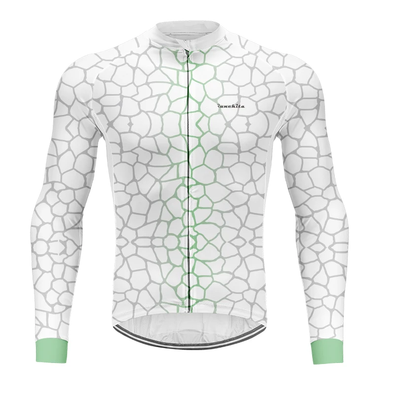 G RUNCHITA long sleeve Cycling Jersey spring/autumn men's Pro team cycling jersey Ropa Ciclismo Bike bicycle clothes Clothing - Цвет: G