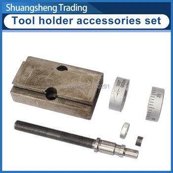 

This set is suitable for SIEG C2 & C3 lathe tool post digital display reading (S/N: 10140) change back to scale reading