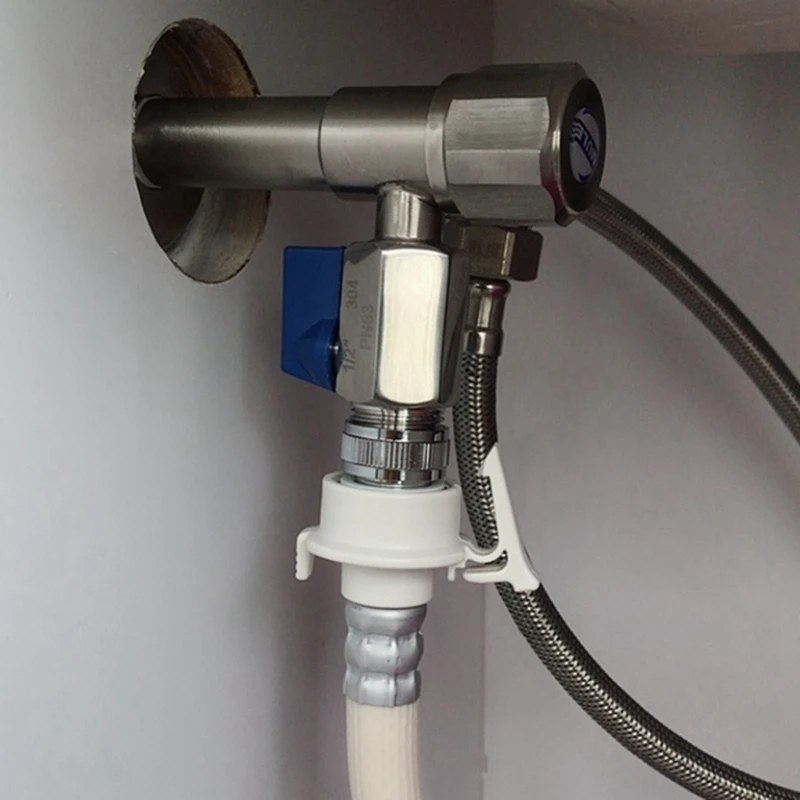 Ball Valve 1/2 inch 304 Stainless Steel Mini Ball Valve Female and Male NPT Great for Shower Head Flow Control