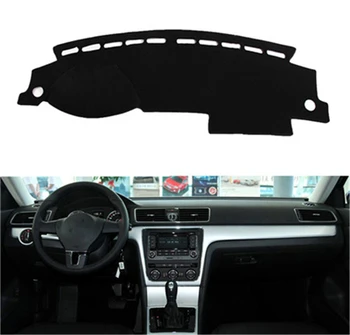 

SJ Non-Slip Car Inner Auto Dashboard Cover Dashmat Pad Sun Shade Dash Board Cover For Volkswagen VW Passat 2011 2012 2013-2015