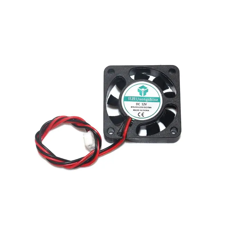 

DC 5V/12V/24V Computer CPU Cooler Mini 4010 Cooling Fan 40x40x10mm Small Exhaust Fan for Ender 3 CR-10 3D Printer 62KA