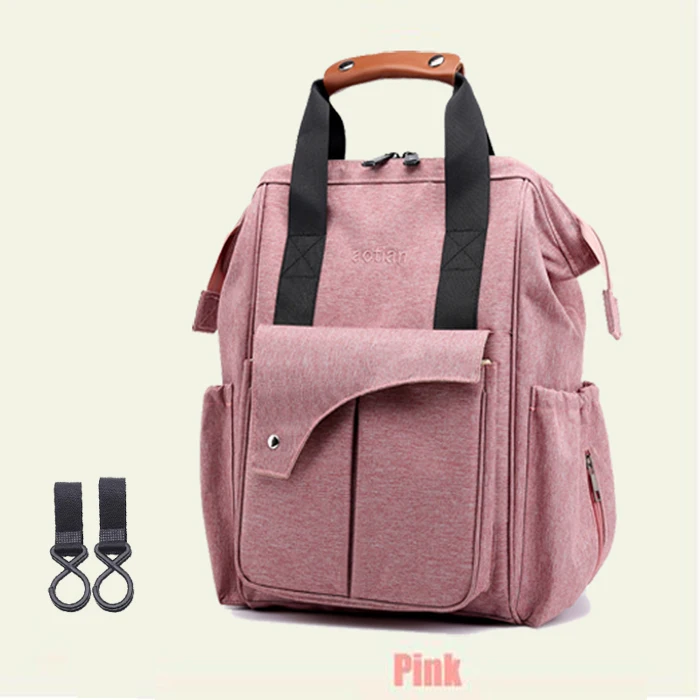 Pink PYETA сумка для мам, сумка для подгузников, аксессуары для детских вещей, Детская сумка для мам, рюкзак для подгузников Bolsa Maternidade, сумка для ухода за ребенком - Цвет: Pink