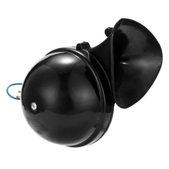 

Loud Snail horns 300DB Electric Snail Single For Car Motorcycle Truck Boat Black