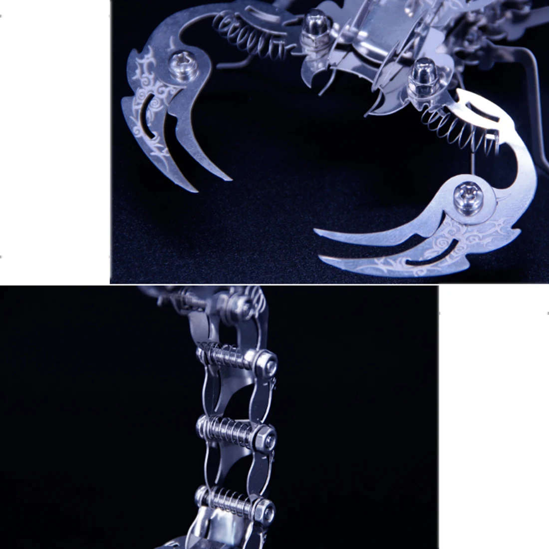 30 шт. DIY 3D металлическая головоломка игрушка сборка Скорпион модель наборы
