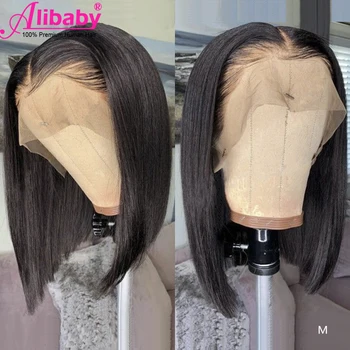 

Bob Lace Front Wigs Short Human Hair Wigs Brazilian Straight 13x4 Lace Front Wig Remy Bob Short Lace Front Human Hair Wigs