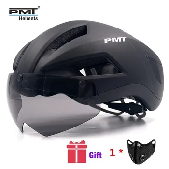 

New PMT Ultralight Cycling Helmet MTB Mountain Road Bike Helmet Breathable Men Women Outdoor Sports Safety Riding Bicycle Helmet