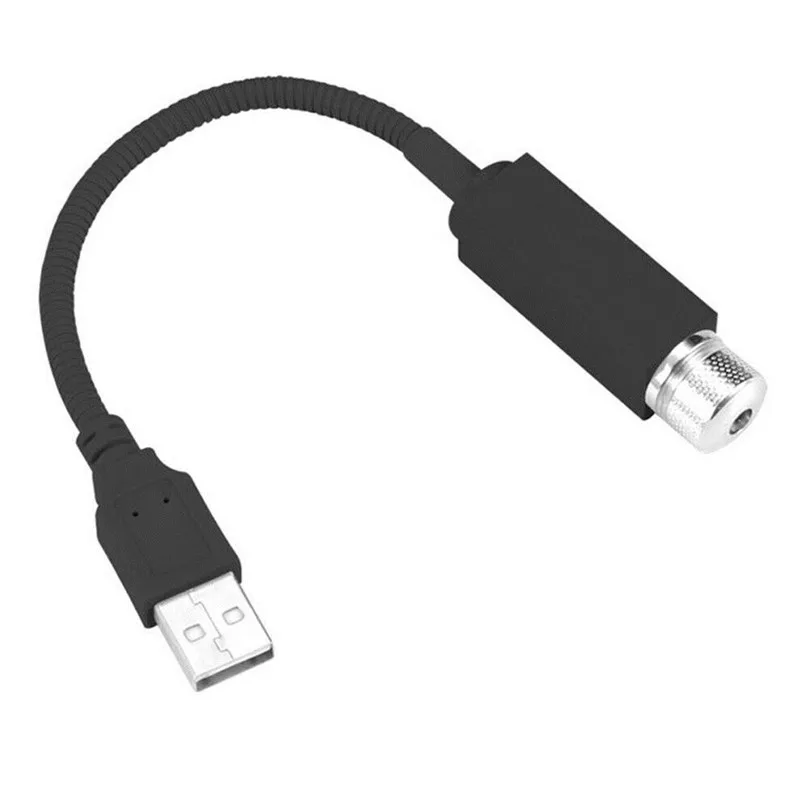 Автомобильный потолочный романтический USB ночной Светильник звезда потолочный светильник фонари на крышу автомобиля USB ночной Светильник романтическая атмосфера звездное небо#3D16