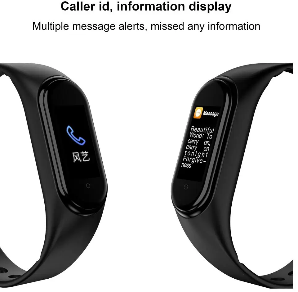 Смарт-часы для мужчин M4 фитнес-браслет Bluetooth водонепроницаемый монитор сердечного ритма Смарт-часы для женщин фитнес-трекер умные часы