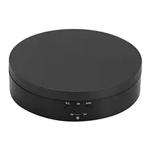 Velocidade ajustável de carregamento inteligente turntable elétrico 360 graus rotação expositor para exibição de relógio de jóias