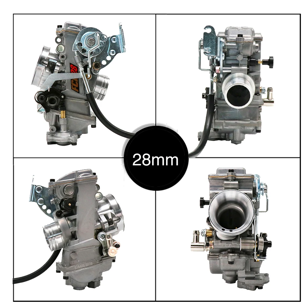 Alconstar-мотоцикл Keihi FCR28 FCR33 FCR35 FCR37 FCR39 FRC41mm плоский Карбюратор Carb для KTM XR DR KLX400 DRZ 400 Racing