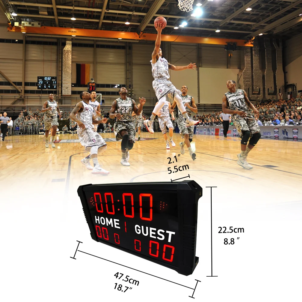 Портативное электронное табло Ganxin remote|digital led|scoreboard portablescoreboard led |