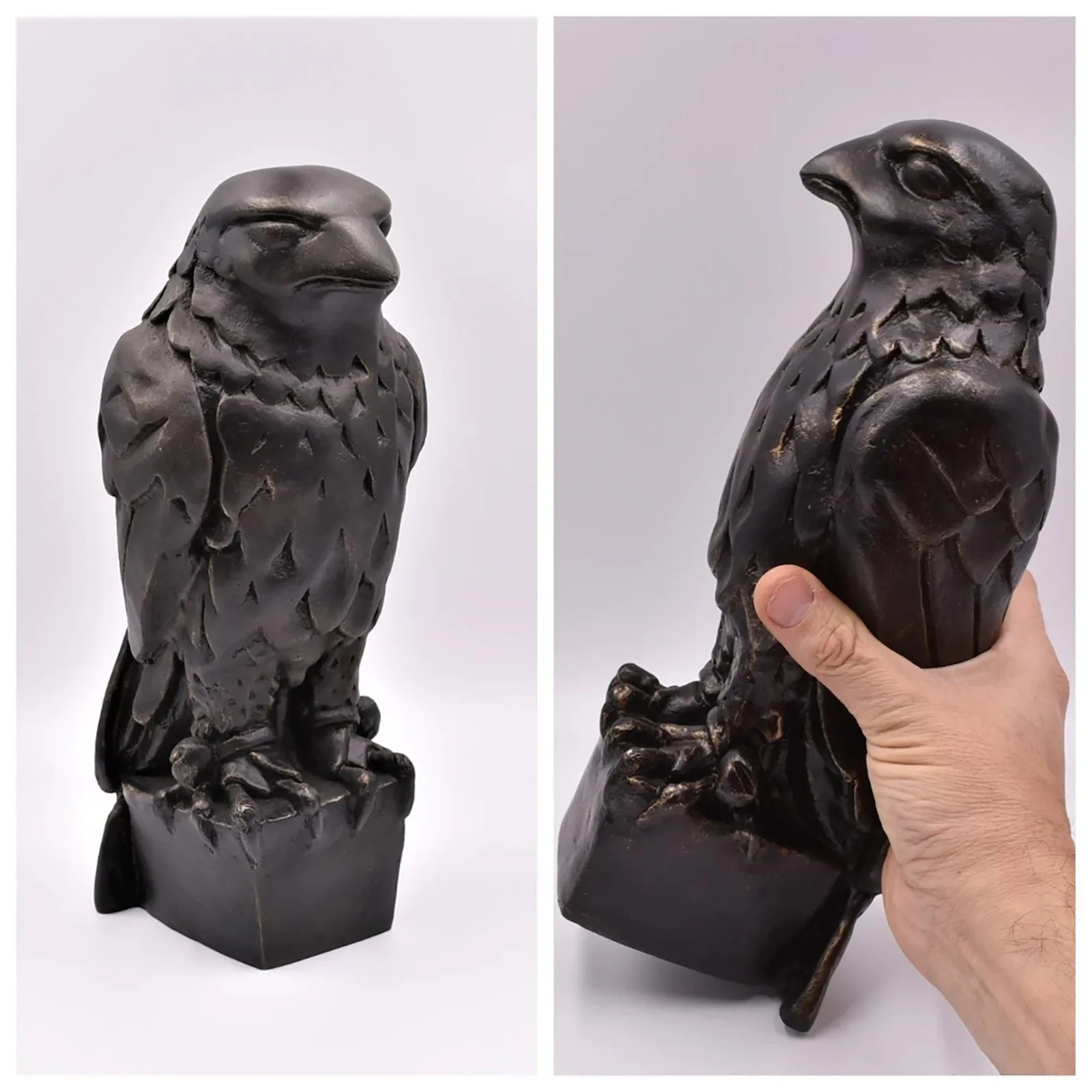 1941 Maltese Falcon Statue Home Decor Resin Sculpture Art Animal